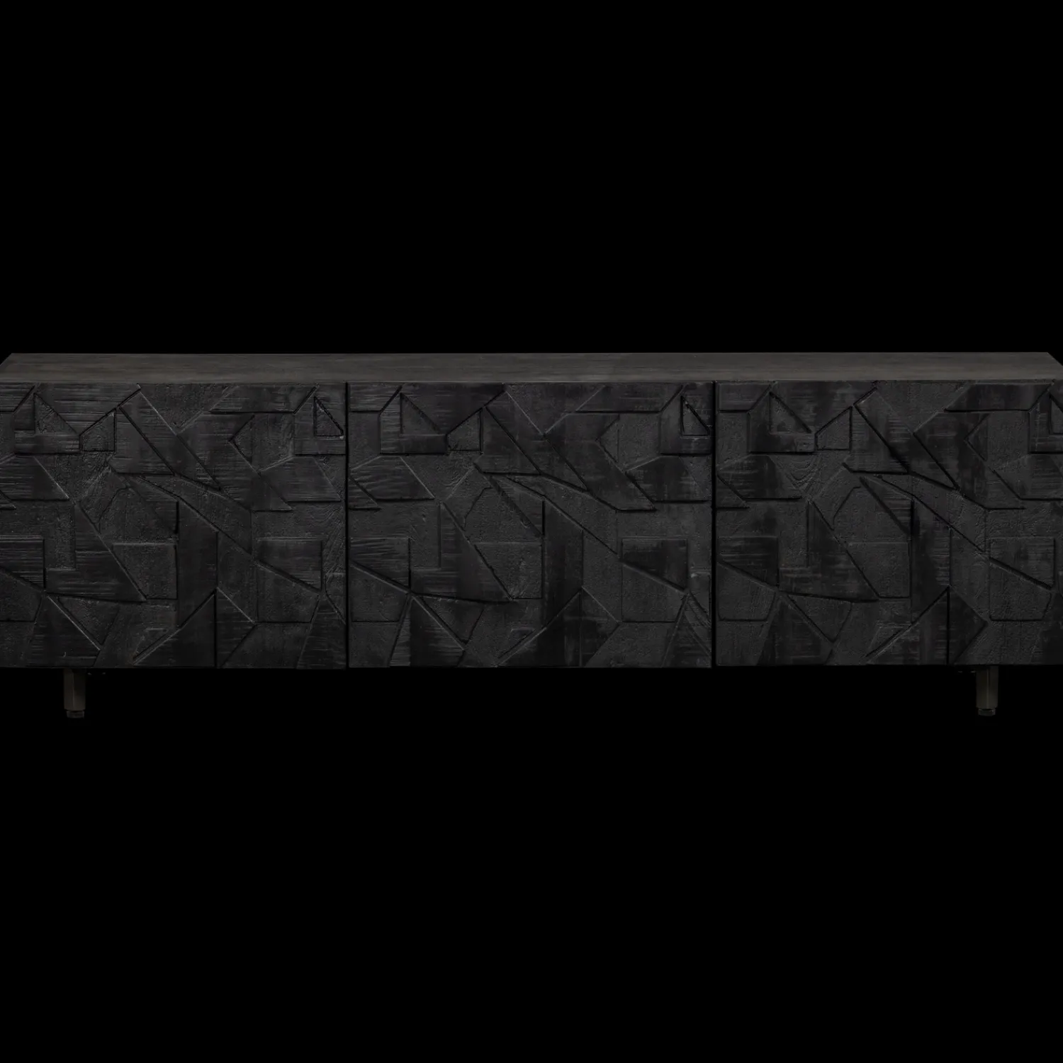 Tv-Meubels-WOOOD Counter Tv-meubel Black