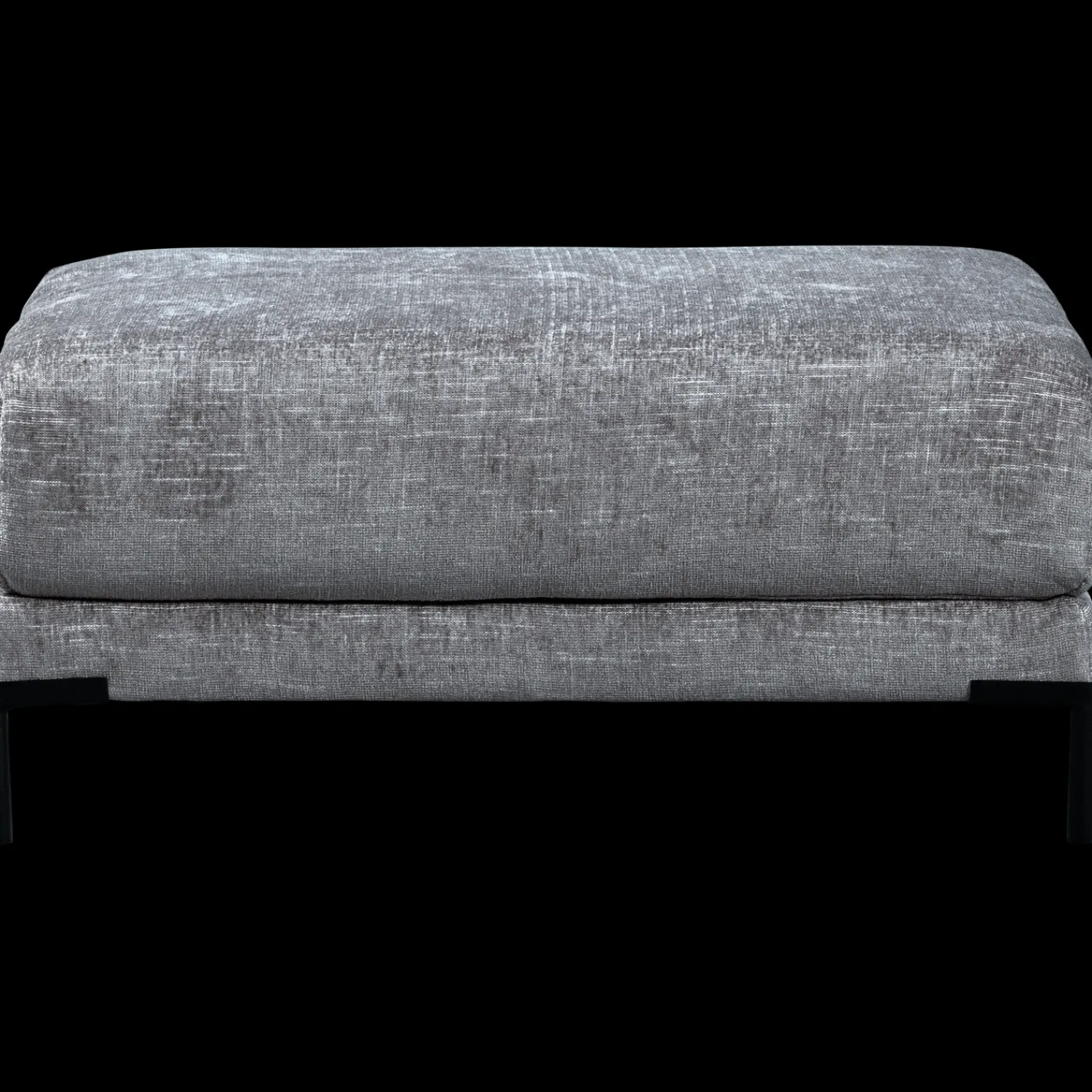 Hockers|Poefs-vtwonen Couple 100 Melange Hocker Denim Melange
