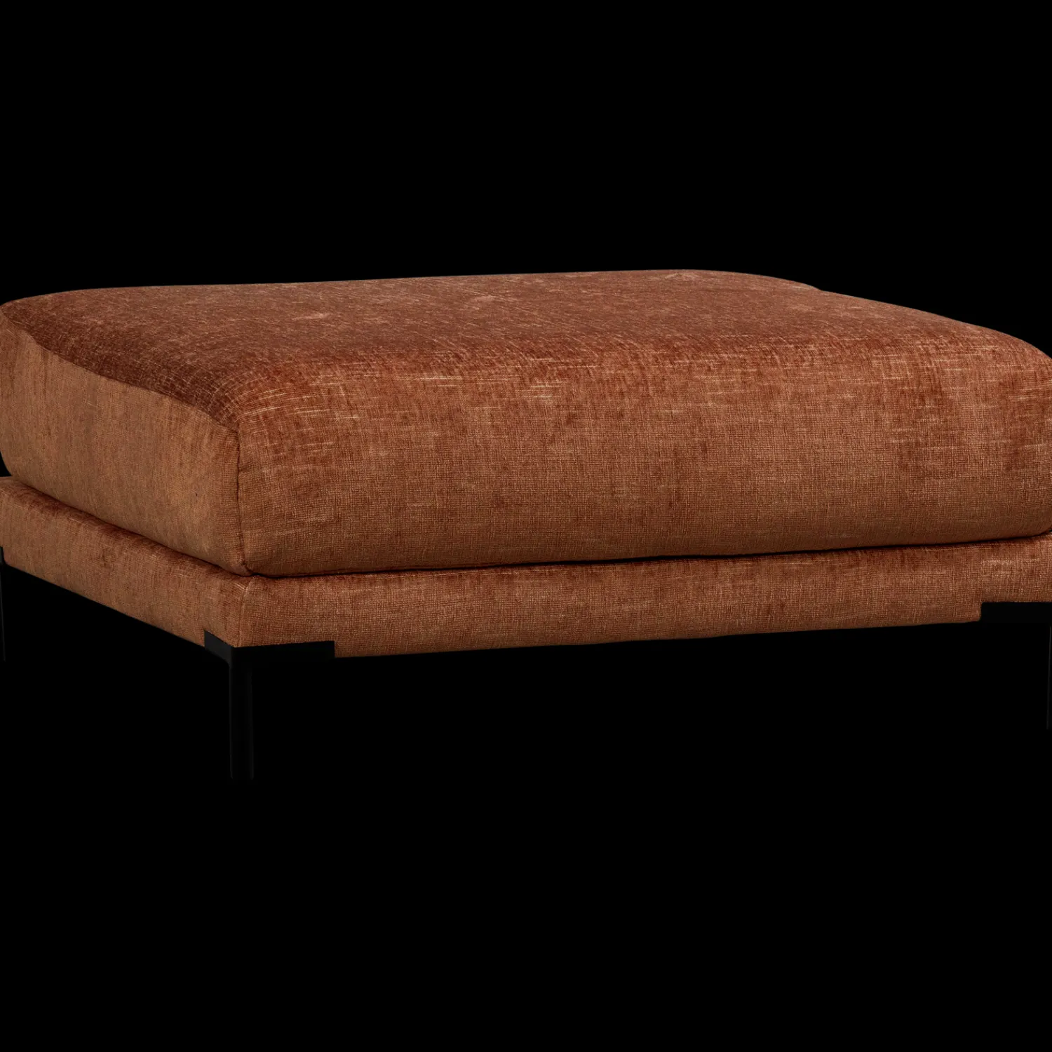 Poefjes & Krukjes-vtwonen Couple 100 Melange Hocker Rust Melange