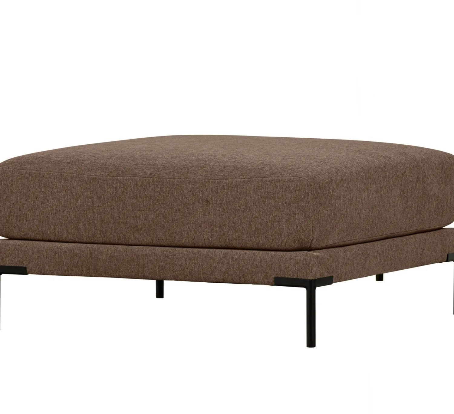 Elementenbanken-vtwonen Couple 100 Poef Chocolate Brown