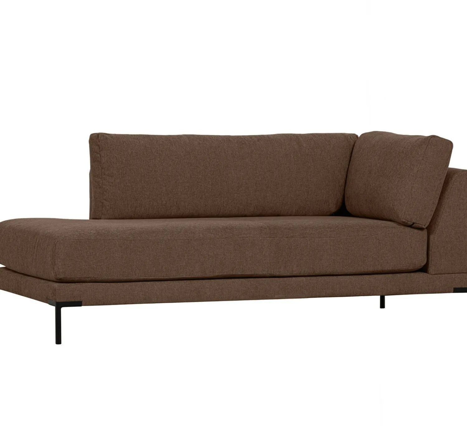 Elementenbanken-vtwonen Couple Lounge Links Elementenbank Chocolate Brown