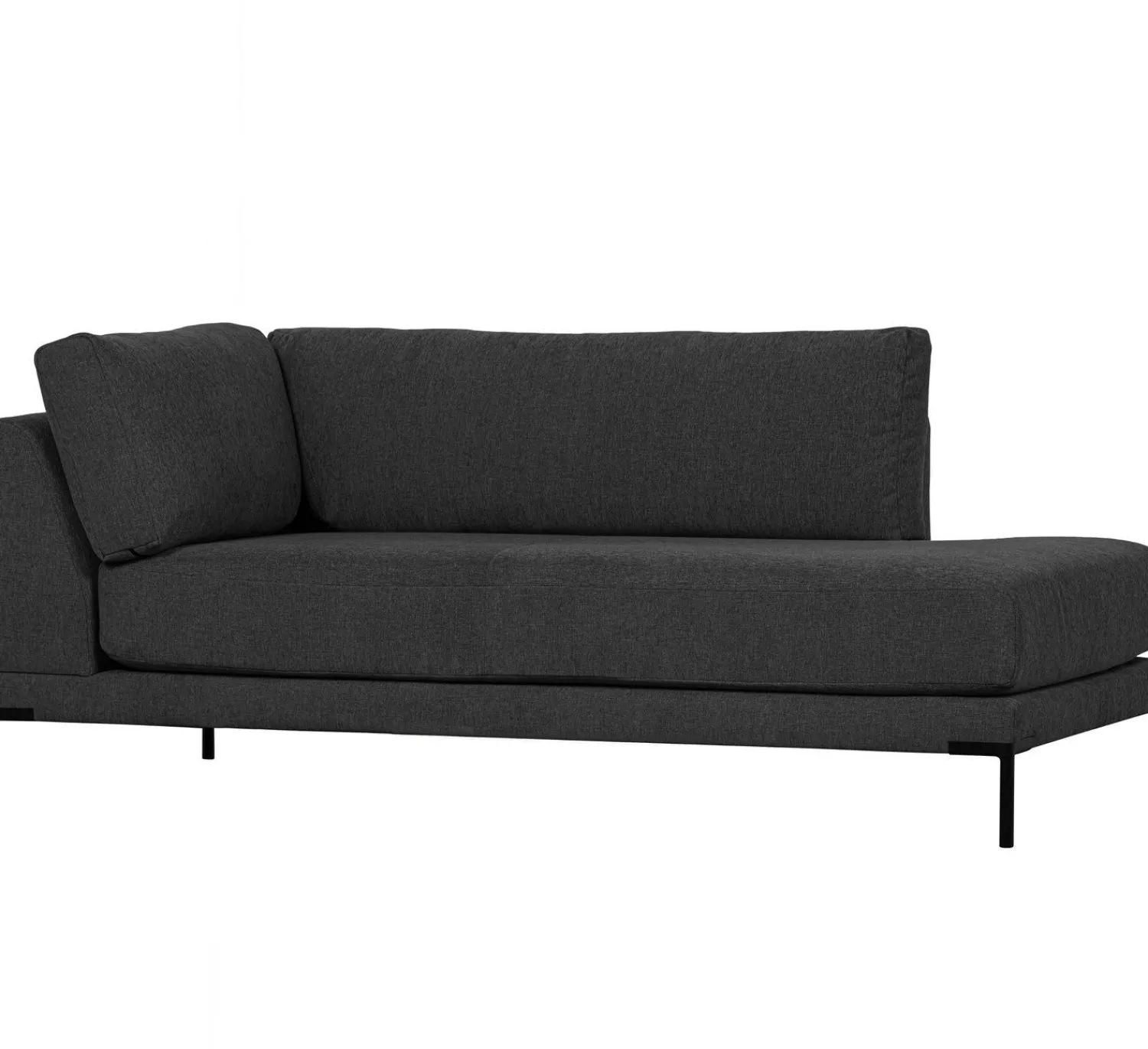 Elementenbanken-vtwonen Couple Lounge Rechts Elementenbank Dark Grey