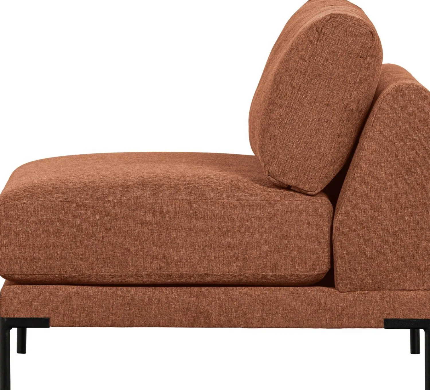 Loveseats-vtwonen Couple Loveseat Rust Melange