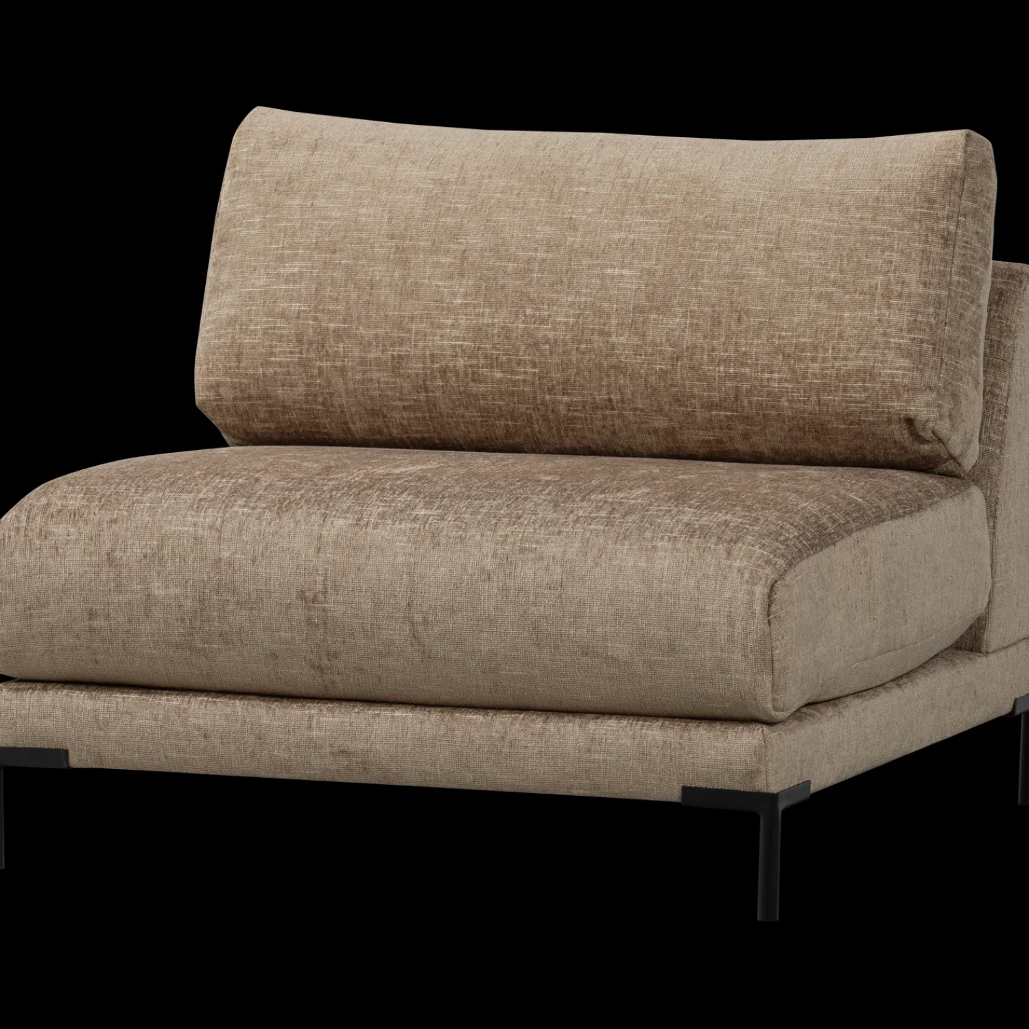 Loveseats-vtwonen Couple Loveseat Mud Melange
