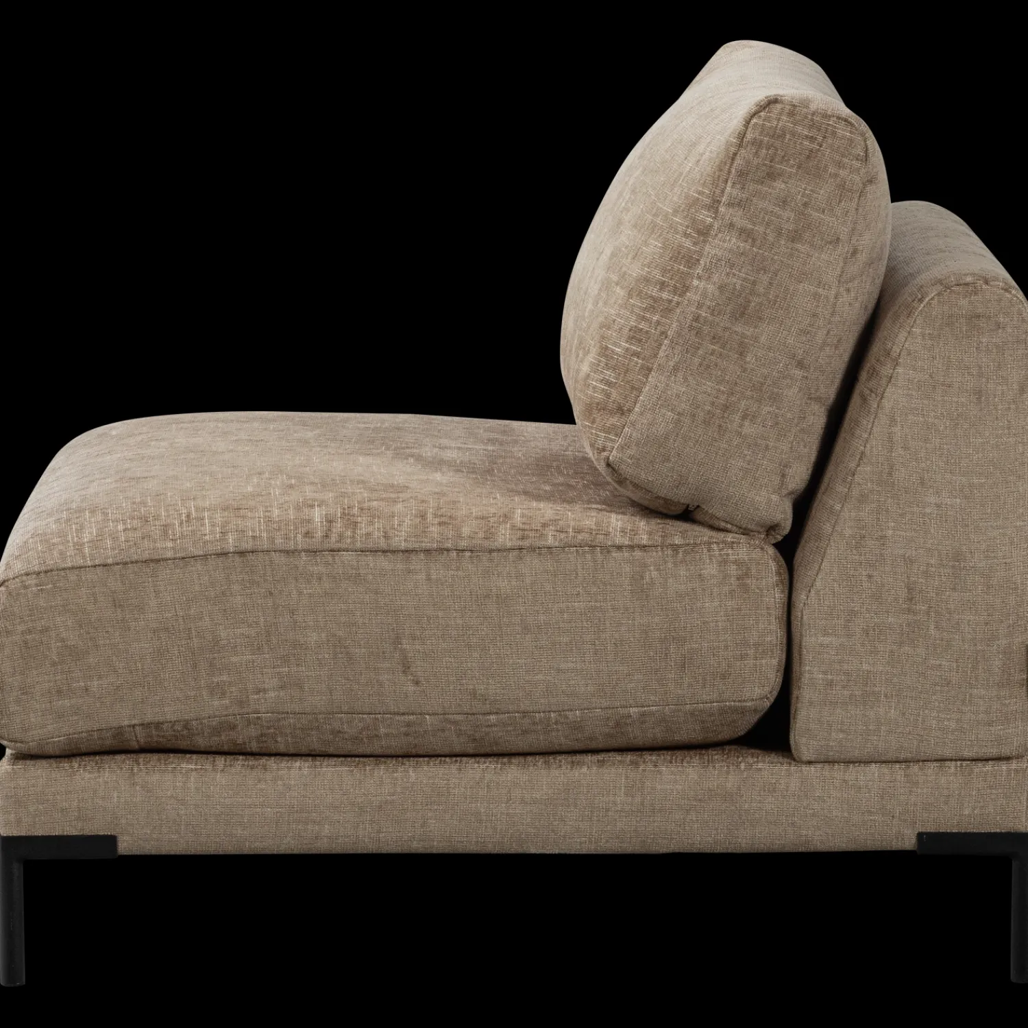 Loveseats-vtwonen Couple Loveseat Mud Melange