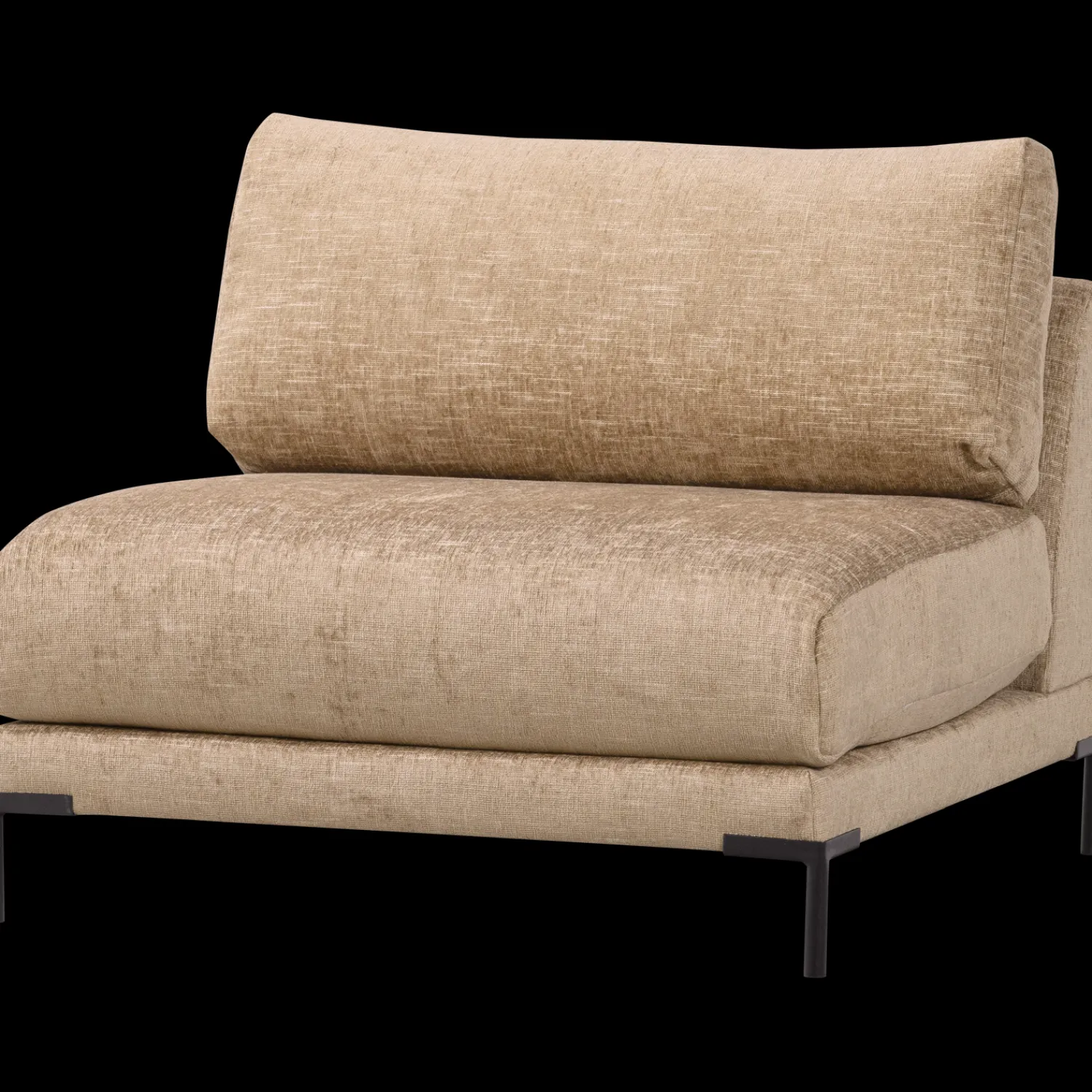 Loveseats-vtwonen Couple Loveseat Butter Melange