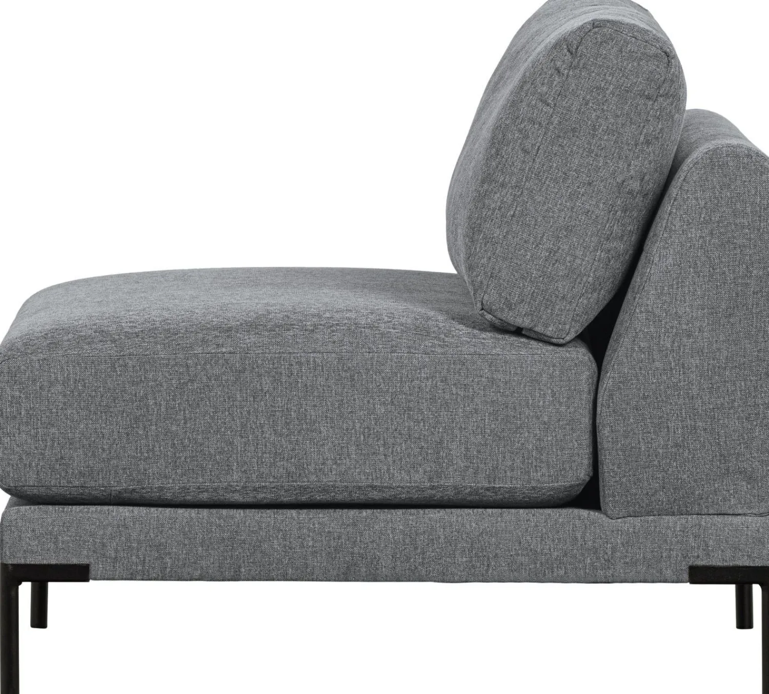 Loveseats-vtwonen Couple Loveseat Denim Melange