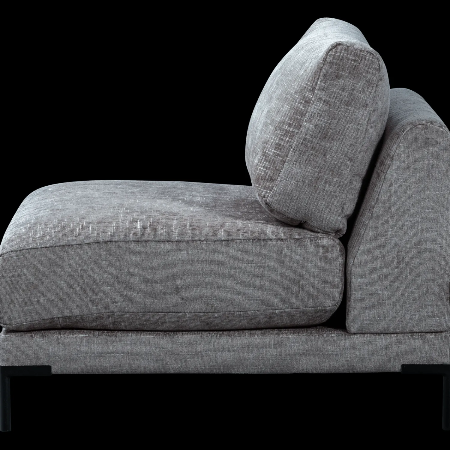 Loveseats-vtwonen Couple Loveseat Denim Melange