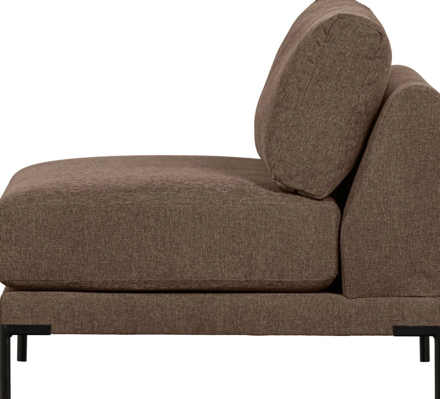 Elementenbanken-vtwonen Couple 1-zits Elementenbank Chocolate Brown