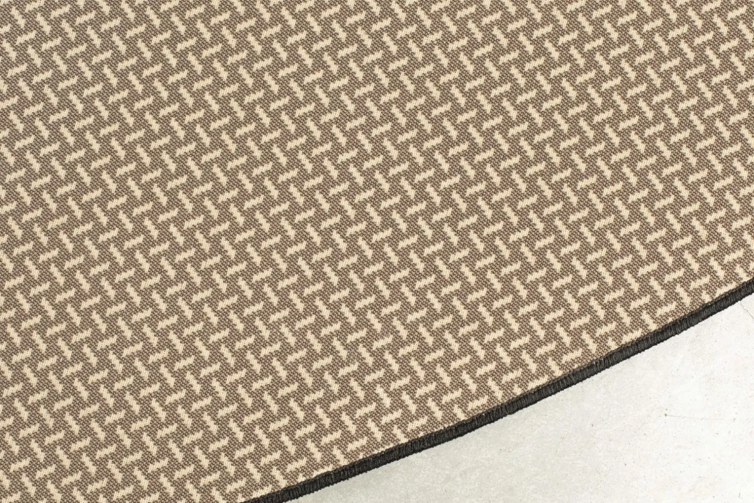 Vloerkleden|Ronde Vloerkleden-Zuiver Coventry Vloerkleed Black