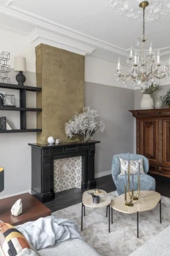 Vloerkleden|Rechthoekige Vloerkleden-Trendhopper Cowan Vloerkleed Beige