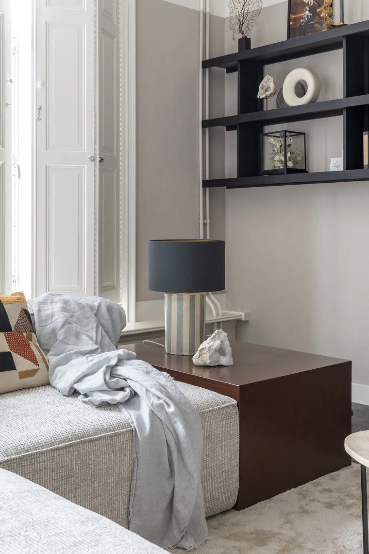 Vloerkleden|Rechthoekige Vloerkleden-Trendhopper Cowan Vloerkleed Beige