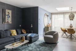 Vloerkleden|Rechthoekige Vloerkleden-Trendhopper Cowan Vloerkleed Blauw