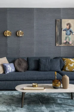 Vloerkleden|Rechthoekige Vloerkleden-Trendhopper Cowan Vloerkleed Blauw