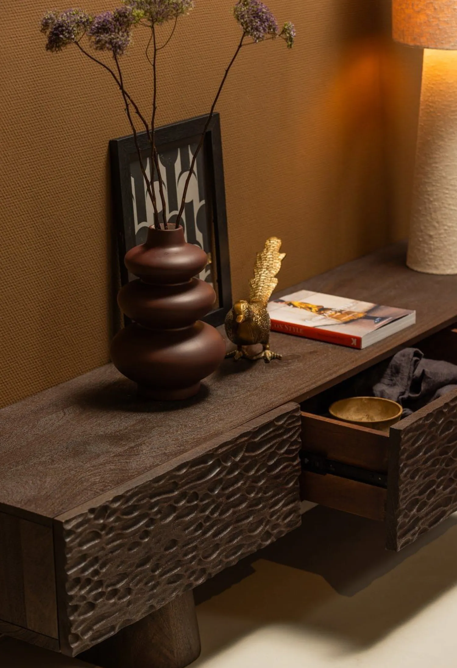 Tv-Meubels-WOOOD Crown Tv-meubel Walnut