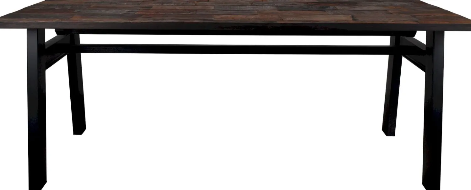 Houten Eettafels|Rechthoekige Eettafels-Dutchbone Crude Eetkamertafel