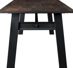 Houten Eettafels|Rechthoekige Eettafels-Dutchbone Crude Eetkamertafel