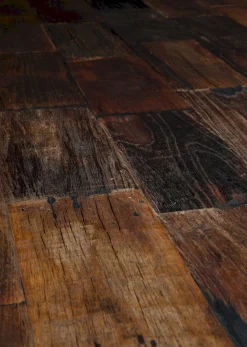 Houten Eettafels|Rechthoekige Eettafels-Dutchbone Crude Eetkamertafel