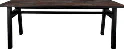 Houten Eettafels|Rechthoekige Eettafels-Dutchbone Crude Eetkamertafel