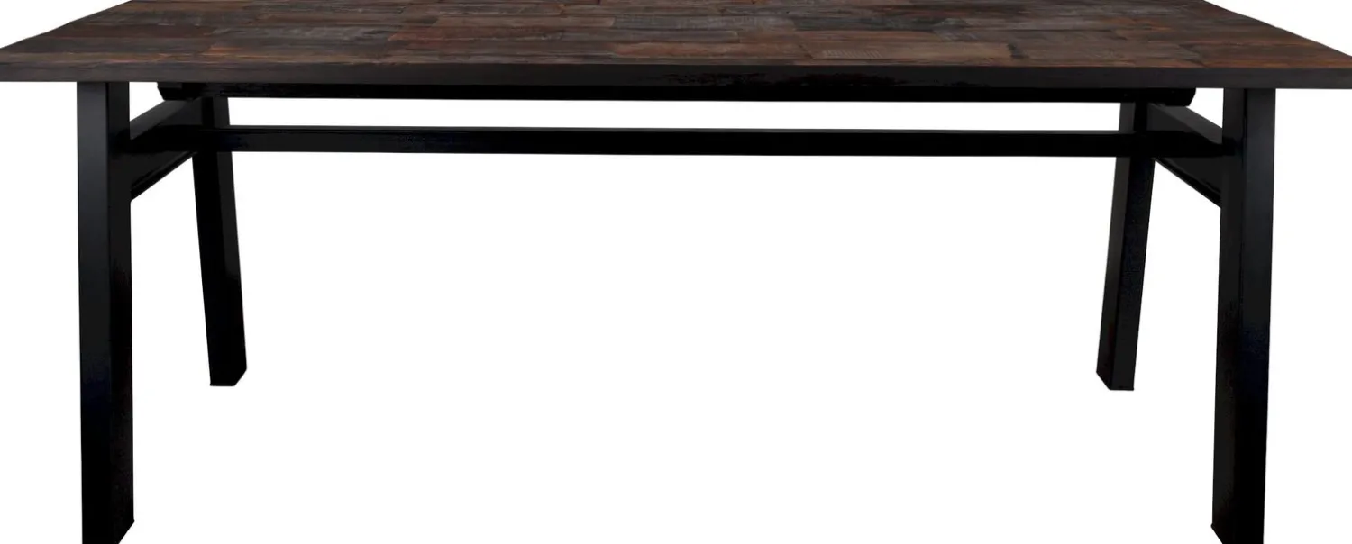 Houten Eettafels|Rechthoekige Eettafels-Dutchbone Crude Eetkamertafel