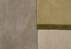 Vloerkleden|Wollen Vloerkleden-Montèl Cubes Vloerkleed Grey, Green