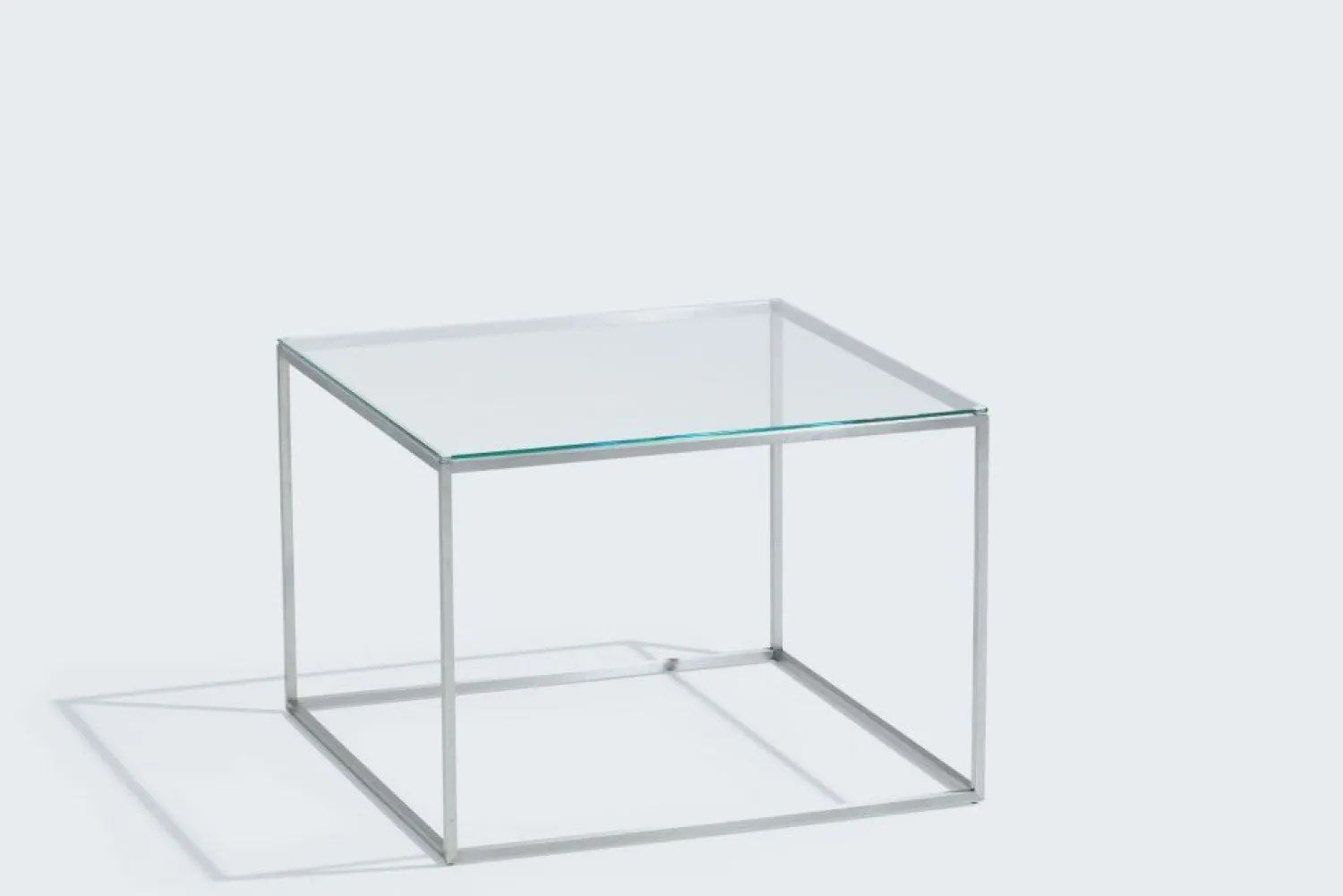 Marmeren Salontafels-Eijerkamp Collectie Cubic Salontafel Transparant, Grijs