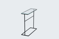 Marmeren Salontafels-Eijerkamp Collectie Cubic Salontafel Transparant, Grijs