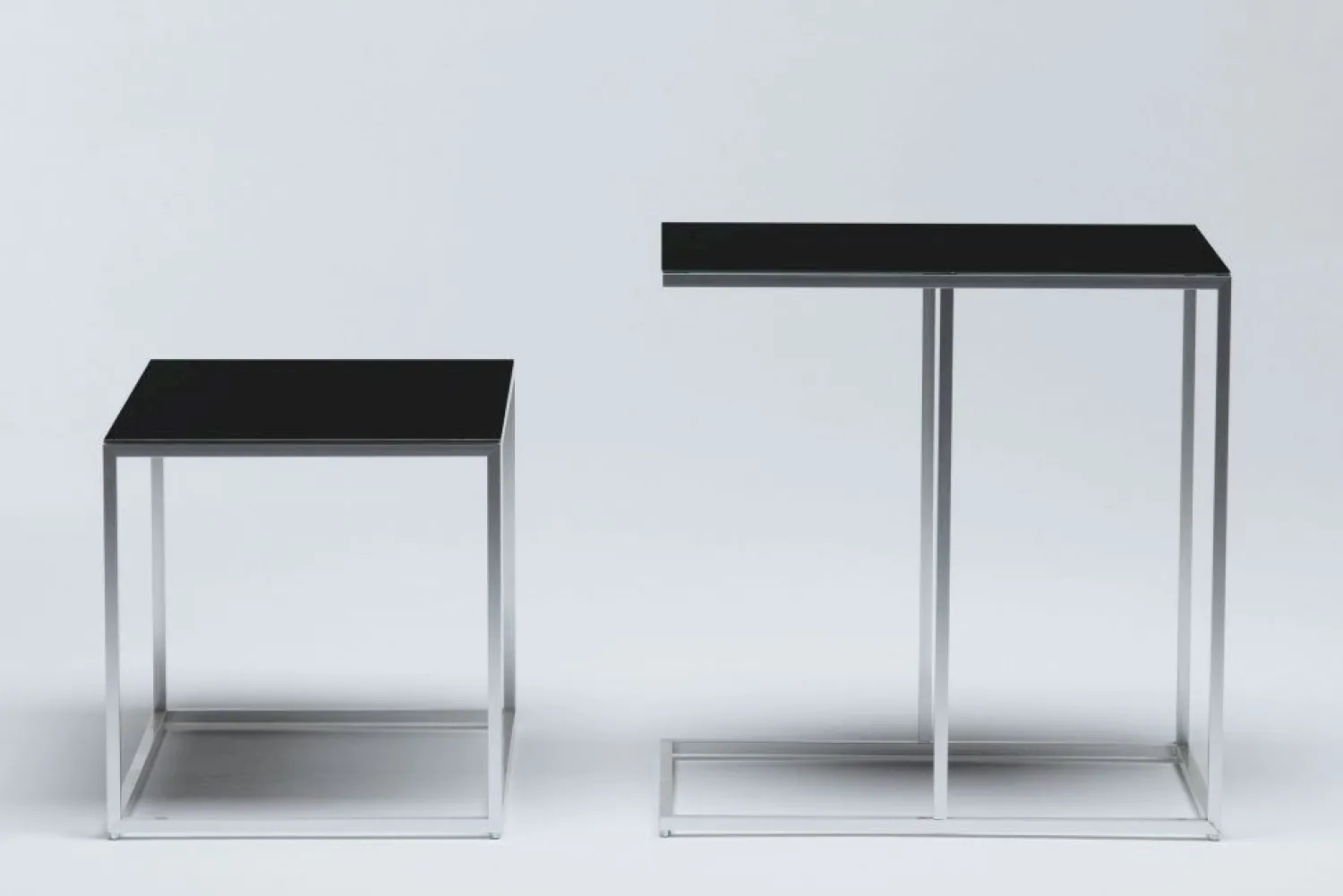 Marmeren Salontafels-Eijerkamp Collectie Cubic Salontafel Transparant, Grijs