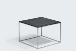 Marmeren Salontafels-Eijerkamp Collectie Cubic Salontafel Transparant, Grijs