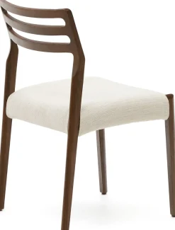 Eetkamerstoelen Zonder Armleuning-Kave Home Cudia Eetkamerstoel Bruin