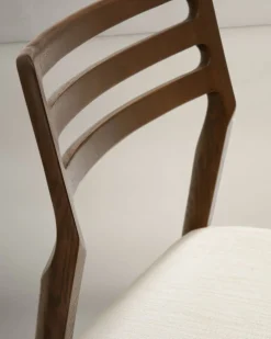 Eetkamerstoelen Zonder Armleuning-Kave Home Cudia Eetkamerstoel Bruin