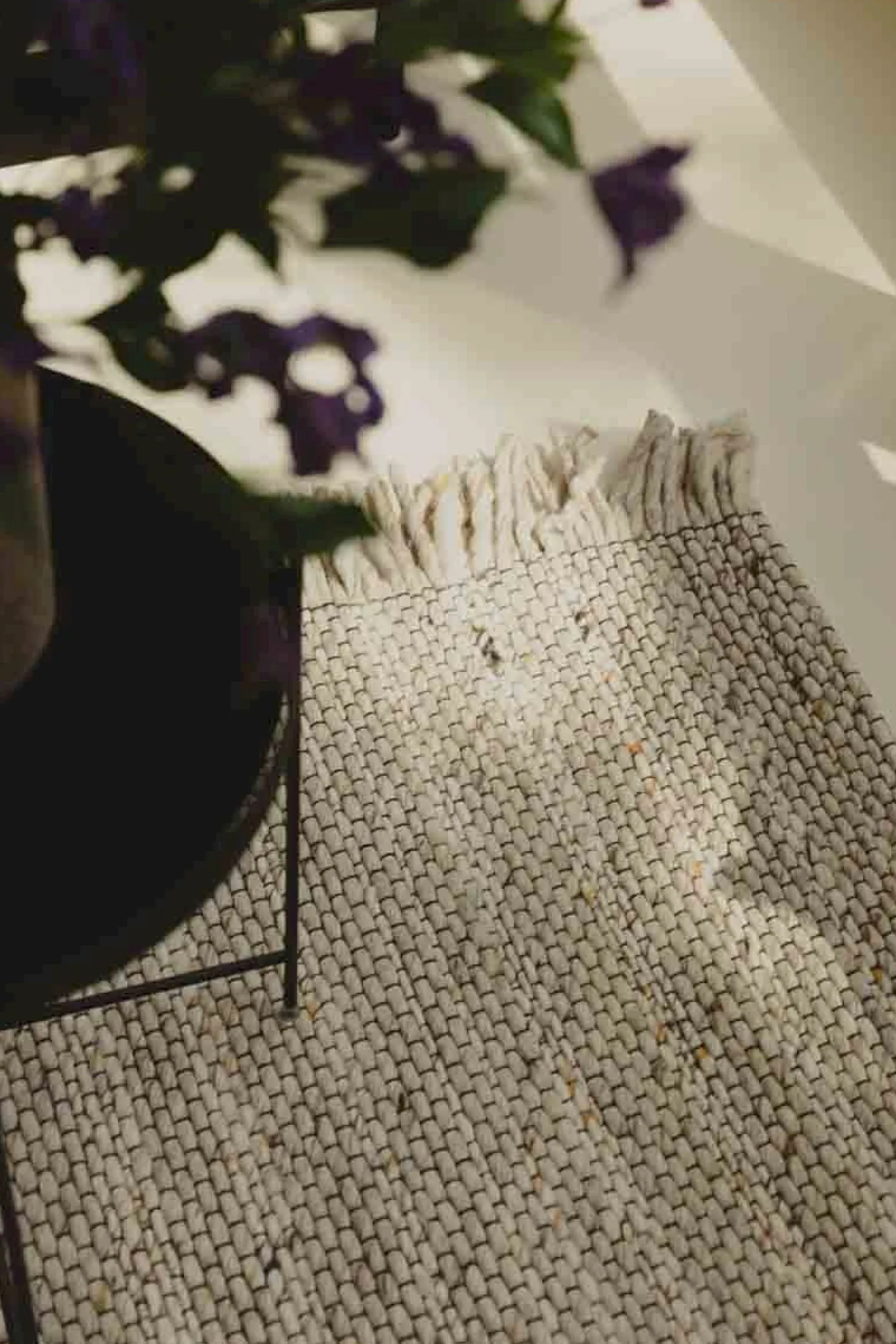 Glazen Bijzettafels|Ronde Bijzettafels-Zuiver Cupid L Bijzettafel Black
