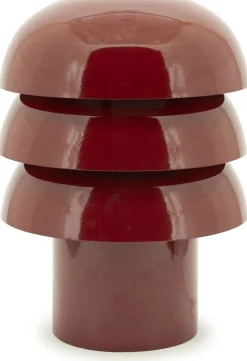Tafellampen|Tafellampen-By Boo Curo Tafellamp Burgundy