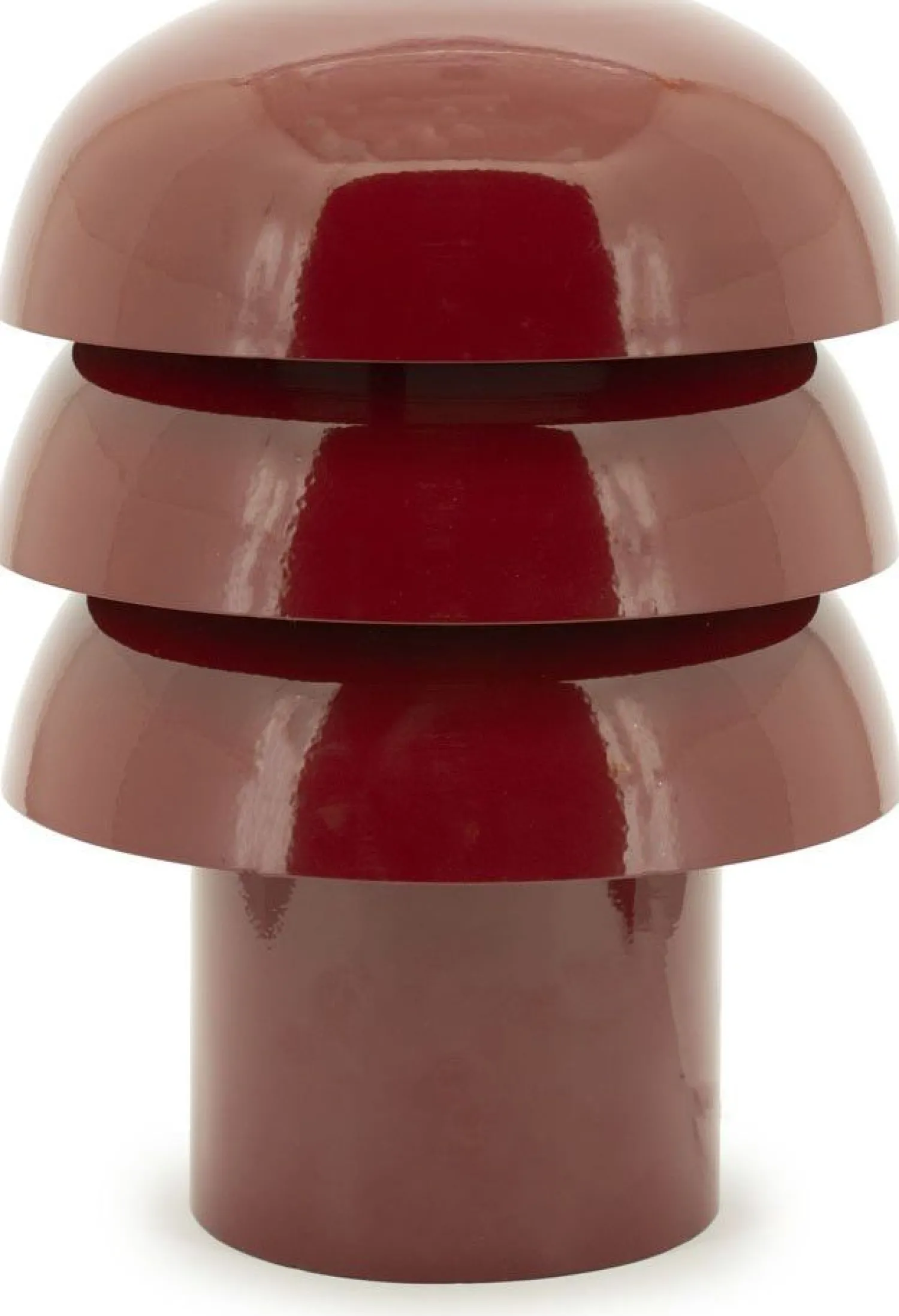 Tafellampen|Tafellampen-By Boo Curo Tafellamp Burgundy