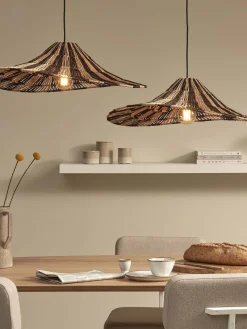 Hanglampen|Hanglampen-Good&Mojo Cuzco Hanglamp Black, Natural