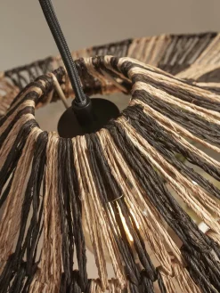 Hanglampen|Hanglampen-Good&Mojo Cuzco Hanglamp Black, Natural