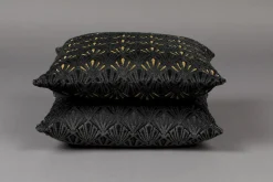 Sierkussens & Plaids-Dutchbone Daisy Kussen Gold