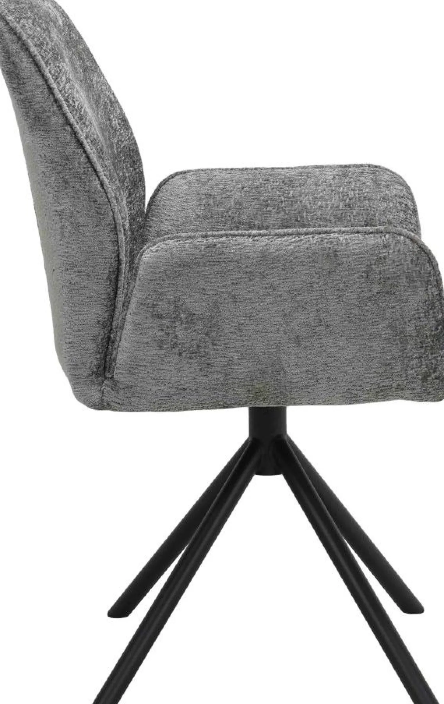 Eetkamerstoelen Met Armleuning-Eijerkamp Collectie Daley Eetkamerstoel Grey