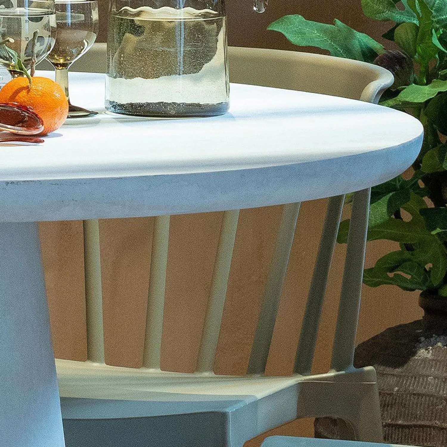 Ronde Eettafels-WOOOD Damon Eettafel White