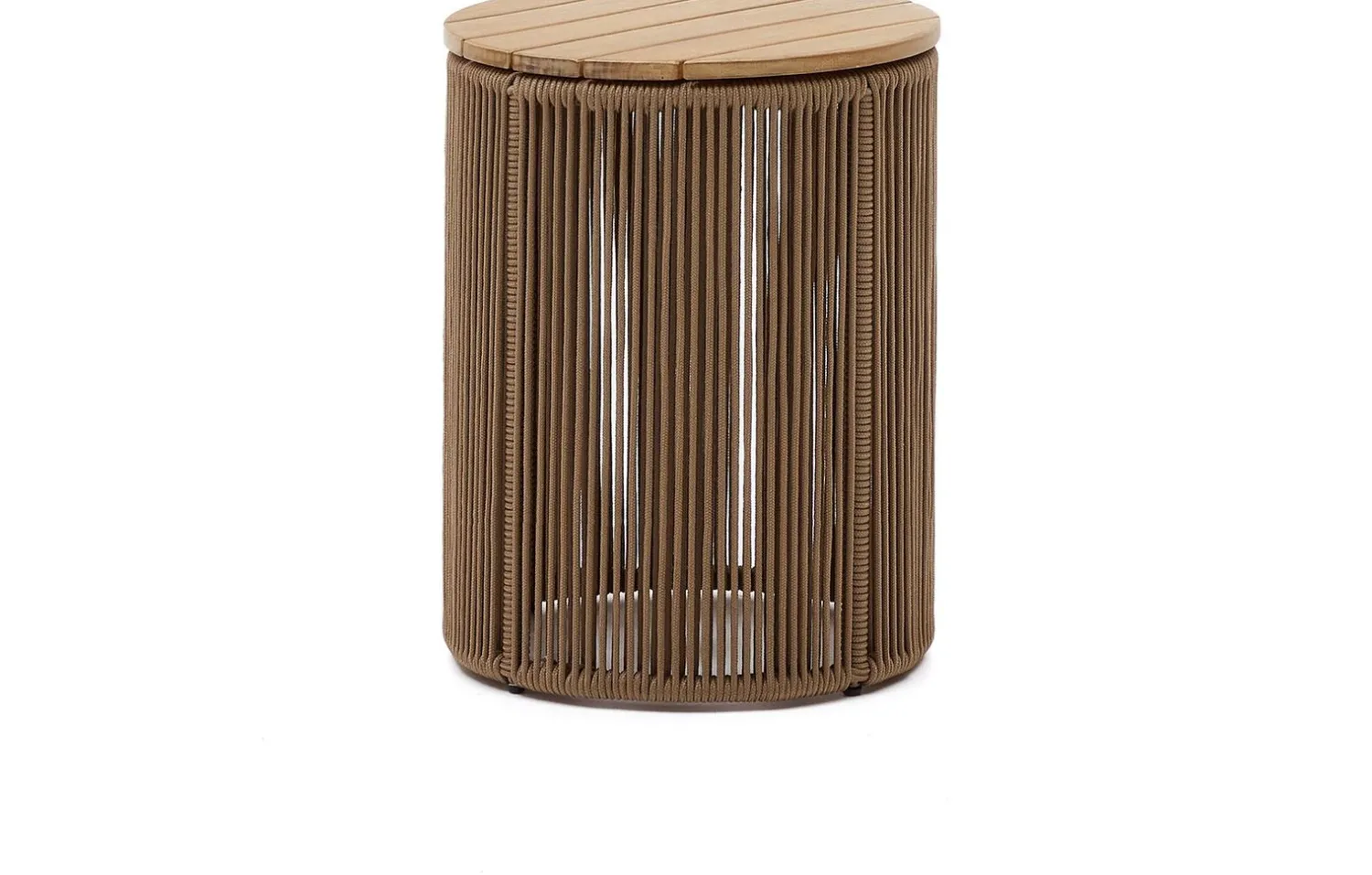 Tuintafels|Houten Bijzettafels-Kave Home Dandara Bijzettafel Naturel