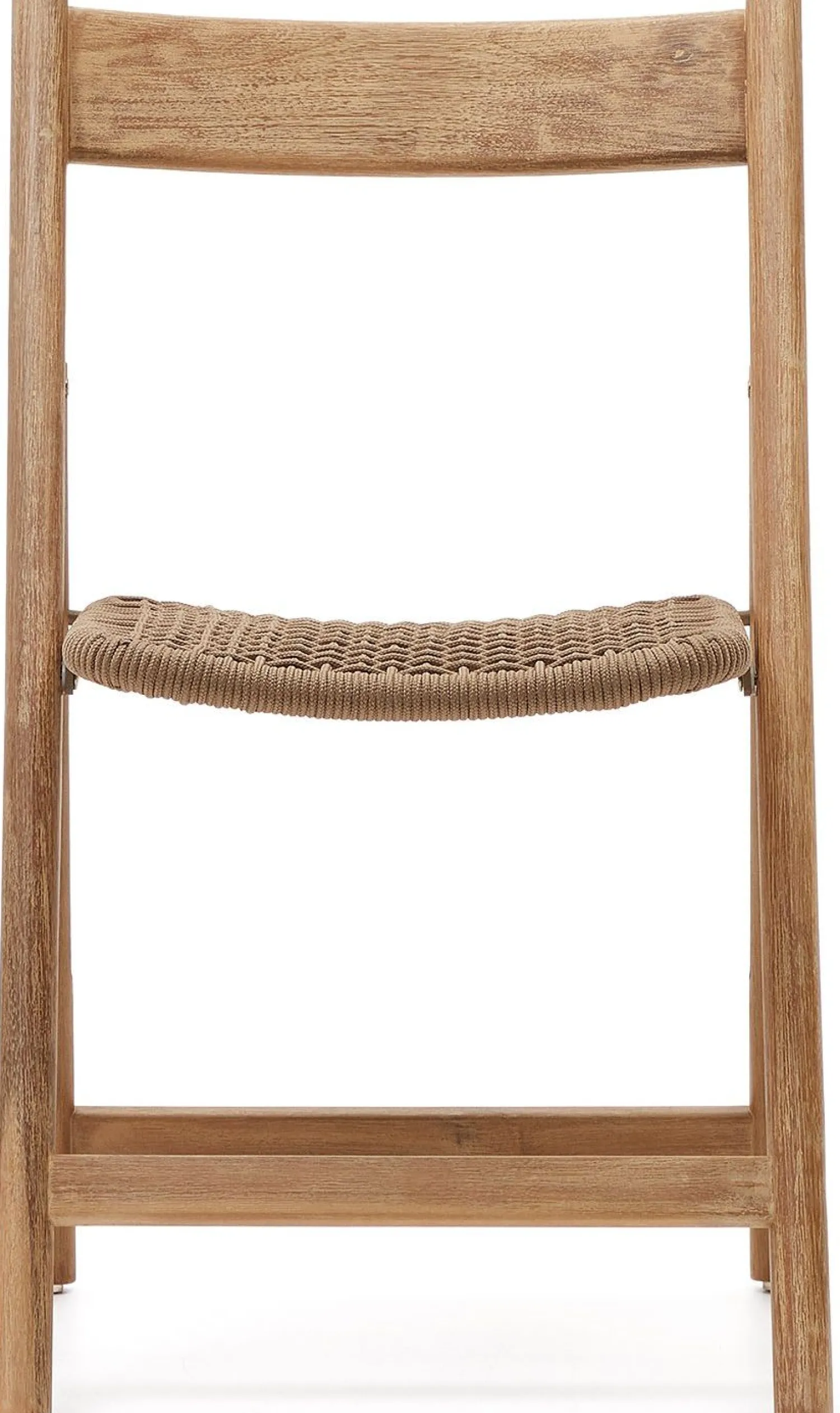 Tuinstoelen-Kave Home Dandara Tuinstoel Bruin, Naturel
