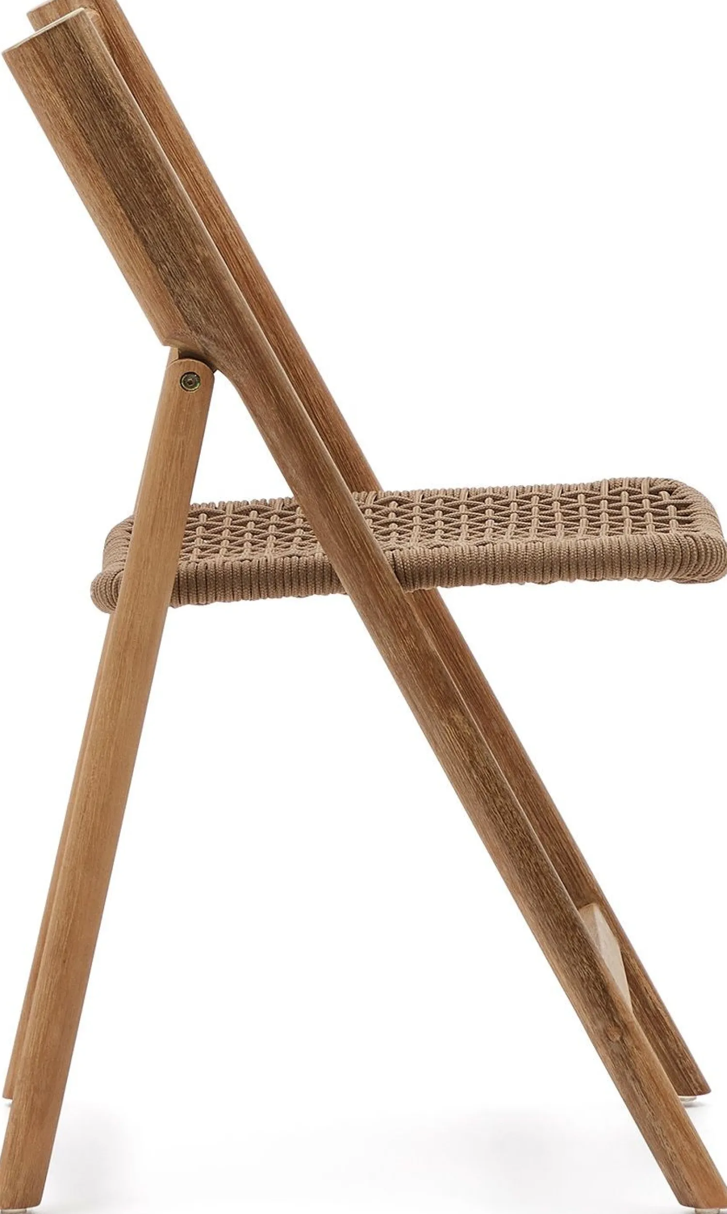 Tuinstoelen-Kave Home Dandara Tuinstoel Bruin, Naturel