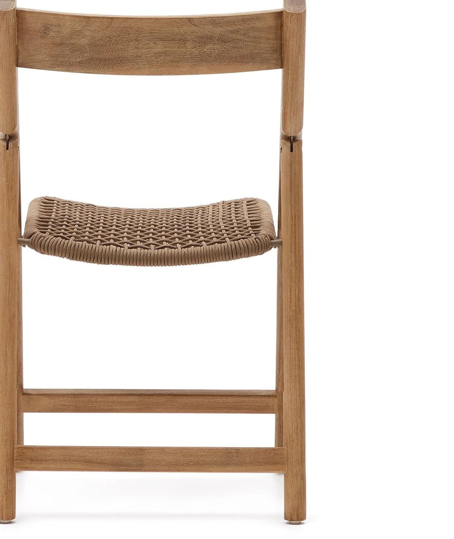 Tuinstoelen-Kave Home Dandara Tuinstoel Bruin, Naturel