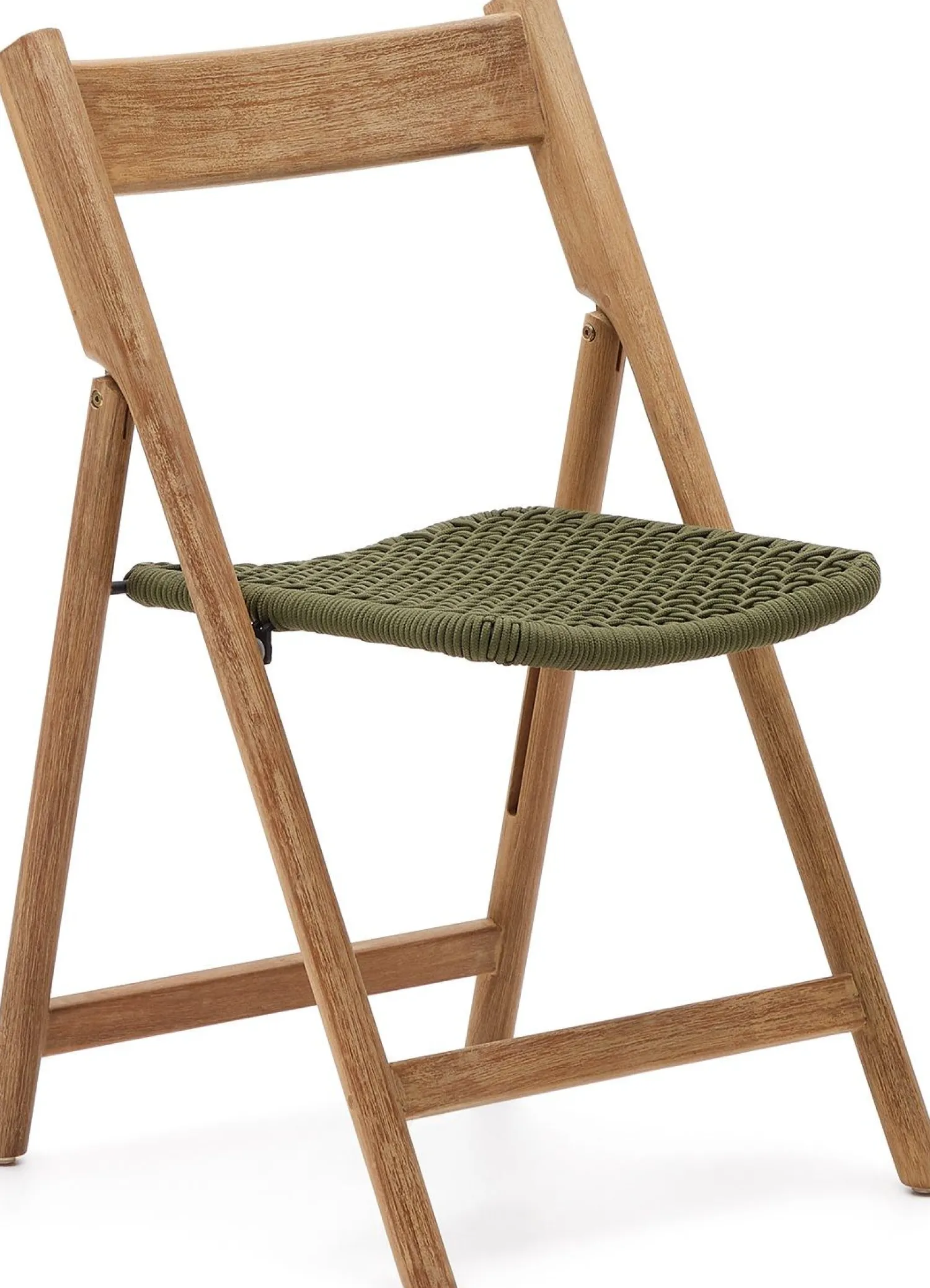 Tuinstoelen-Kave Home Dandara Tuinstoel Groen, Naturel