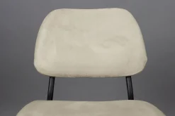 Eetkamerstoelen Zonder Armleuning-Dutchbone Darby Eetkamerstoel Beige