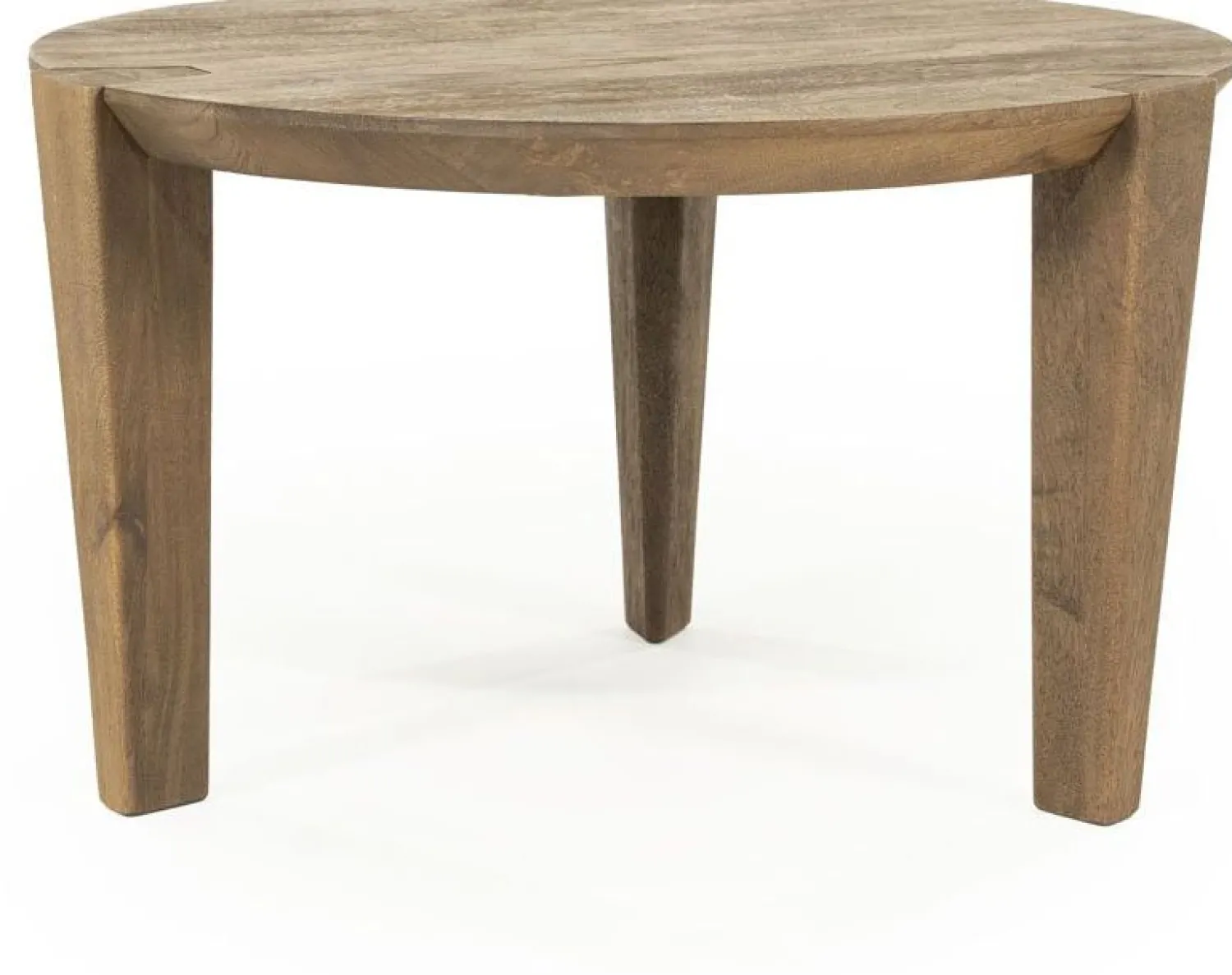 Ronde Salontafels-Eleonora Davina Salontafel Bruin