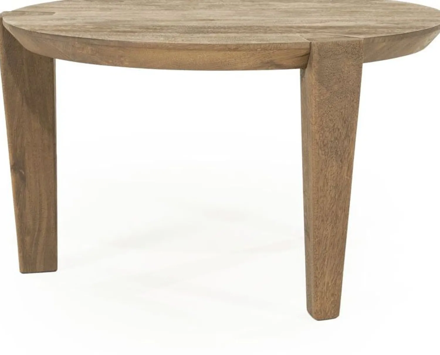 Ronde Salontafels-Eleonora Davina Salontafel Bruin