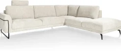 Hoekbanken-XOOON Dawson Hoekbank Light Grey