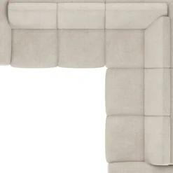 Hoekbanken-XOOON Dawson Hoekbank Light Grey
