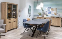 Vitrinekasten|Buffetkasten-Henders en Hazel Delmonte Vitrinekast Naturel